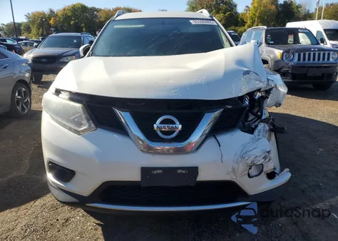 2016 Nissan Rogue S из США, поврежденный, VIN KNMAT2MV7GP653133